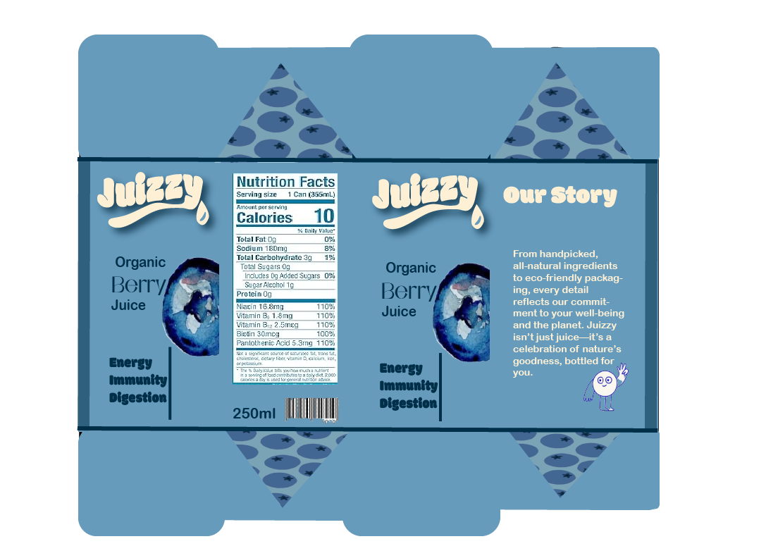 Berry Juice Label